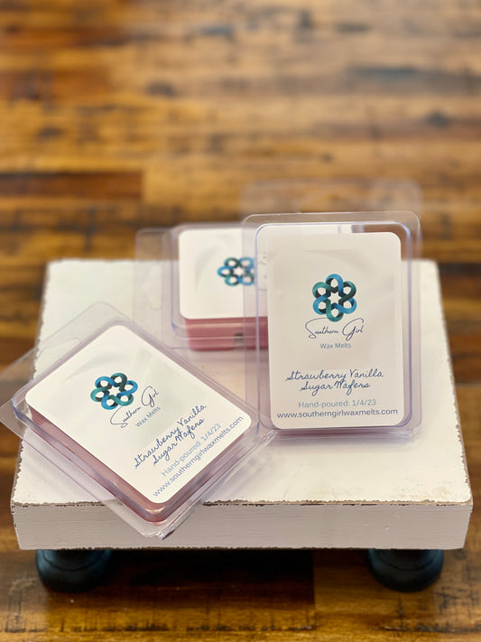 Strawberry Vanilla Sugar Wafers